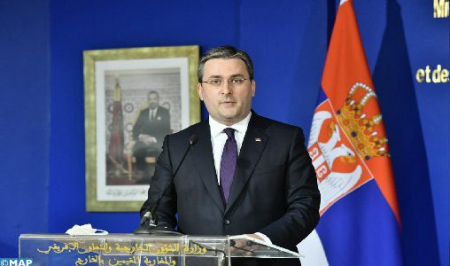 Serbian Foreign Minister Nicola Selakovic